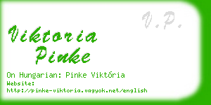 viktoria pinke business card